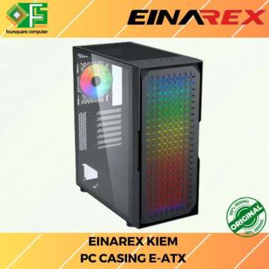 Einarex Kiem | Casing PC E-ATX | CPU PC Case Gaming