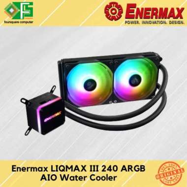 Enermax LIQMAX III 240 CPU Water Cooler | AIO Water Cooling Putih