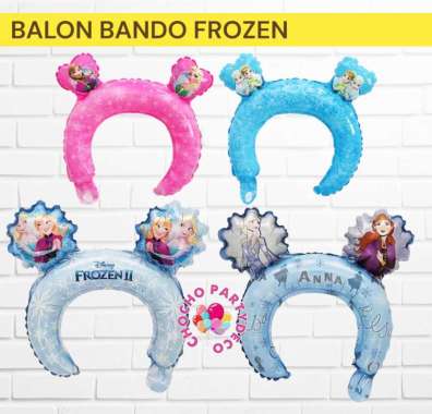Balon Bando FROZEN ELSA ANNA / Balon Bando Elsa Anna Frozen Frozen 2 Elsa Anna