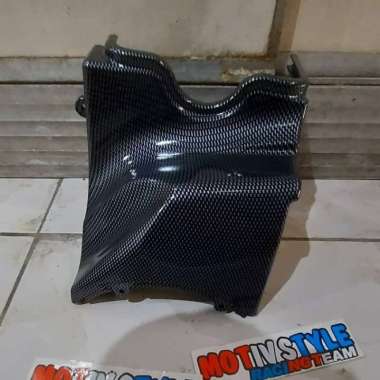 COVER MESIN KANAN SUZUKI SKYWAVE HAYATE SPIN KARBON SGA THAILAND - SEAESAW