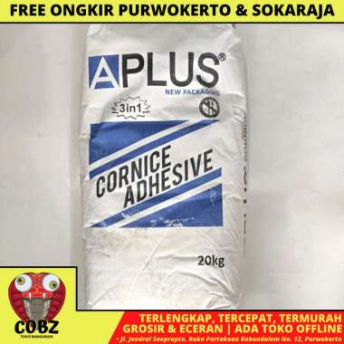20 KG / A PLUS COMPOUND GYPSUM KOMPON CORNICE ADHESIVE PER SAK
