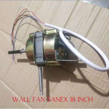 Dinamo Mesin Kipas Angin Dinding/Wall Fan SANEX 18 Inch Baling Baling Besi
