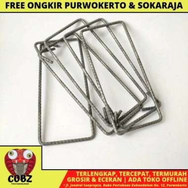 9 CM X 20 CM / NM BEGEL BESI RING GELANGAN KOLOM BETON PONDASI PER KG