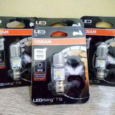Osram LED T19 M5 H6 K1 - Lampu LED Motor Putih / Cool White 6000K