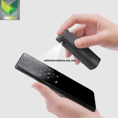 Pembersih 2 in 1 Spray Cleaning Kit Layar LCD Lensa Microfiber 12 ml