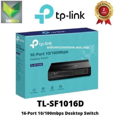 TP-LINK TL-SF1016D 16-port /10/100Mb TPLINK SWITCH HUB 16Port 16 Port