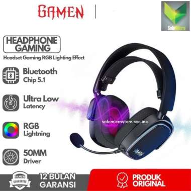 Headset Gaming Bluetooth Gamen Shadow Wireless Headphone 40 With Mic