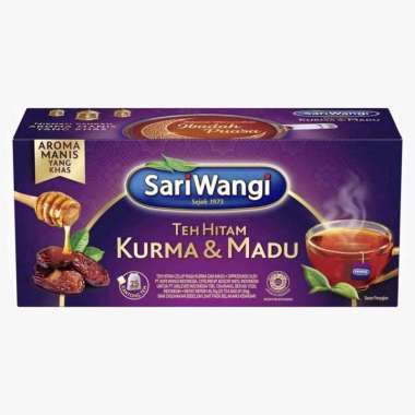 Promo Harga Sariwangi Teh Hitam Kurma & Madu 46 gr - Blibli