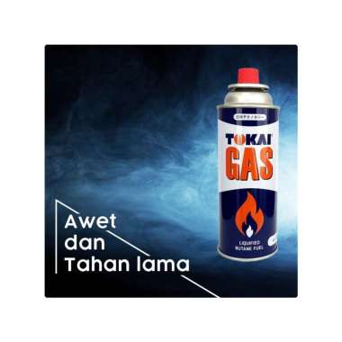 Tokai Tabung Gas Kompor Portable Kaleng Butane Portabel 235 Gram