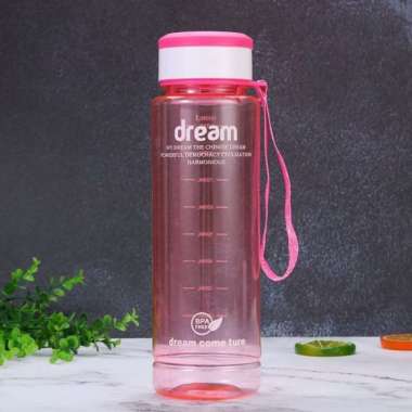 My Bottle Dream Infused Water 1000ML Botol Minum Dream 1 Liter Pink