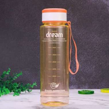 My Bottle Dream Infused Water 1000ML Botol Minum Dream 1 Liter Orange