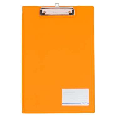 Bantex Clipboard with Cover F4/Folio Clipfolder - 4211 Mango