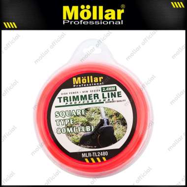 MOLLAR TL2480 Senar Mesin Potong Rumput 80 Meter Grass Trimmer Line
