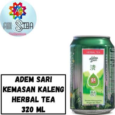 Adem Sari Ching Ku Kaleng 320 ML Herbal Lemon Tea Sparkling HerbalTea