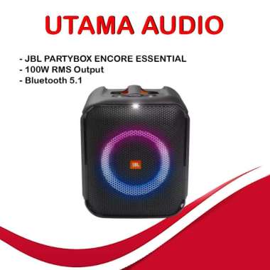 JBL Partybox Encore Essential Portable Speaker Party Box Garansi Resmi
