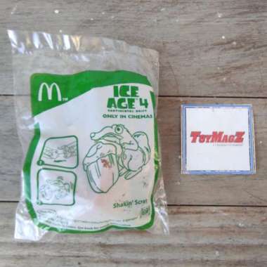 Figure Happy Meal McDonald Ice Age 4 Shakin Scrat