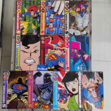 Komik Superman Adventures 01-10 Complete Set Bahasa Indonesia