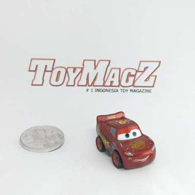 Promo Disney Pixar Cars 3 Mini Racers Metallic Lightning McQueen
