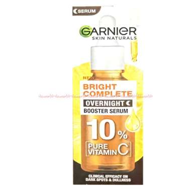 Garnier Bright Complete 30ml Overnight Vooster Serum Vitamin C