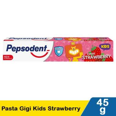 PEPSODENT Kids Pasta Gigi Anak 45g Sweet Strawberry