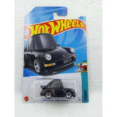 Hot Wheels Tooned Porsche 911 Turbo 3.6 964 Hitam Hot Manis