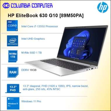 ハイスペック HP 630/G10 i7 16GB 512GB オフィス 指・顔 HP EliteBook
