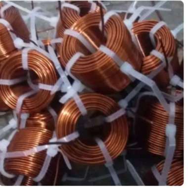 CUSTOM COIL CROSSOVER INDUKTOR WOOFER SUBWOOFER VOCAL AIR CORE Kawat 1.2mm 0.8mH