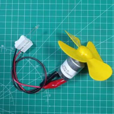 DINAMO WIND TURBINE KIT GENERATOR MINI TENAGA ANGIN PAKET A