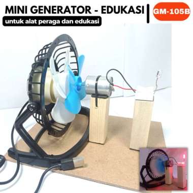 DINAMO WIND TURBINE KIT GENERATOR MINI TENAGA ANGIN PAKET C