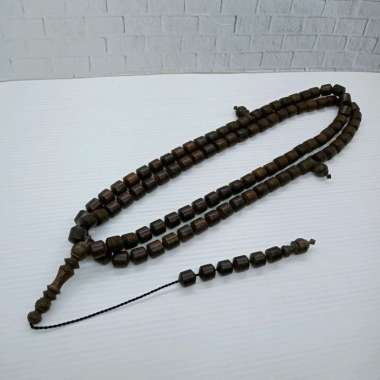 tasbih kayu kelor jawa motif marjan h344