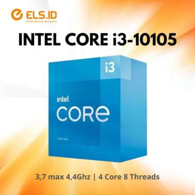 Processor Intel Core i3-10105 4 Core 8 Threads UHD Box