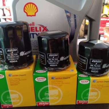 Shell Helix City 0w-20 4L API SP ILSAC GF6-A & Filter Oli Aspira Astra