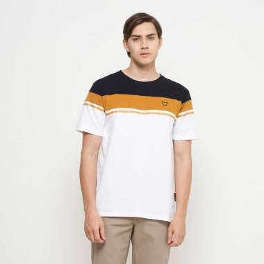 Emba Classic-T-Shirt Lengan Pendek Material Katun warna Putih - Staff M
