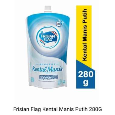Frisian flag kental manis pouch 280g putih