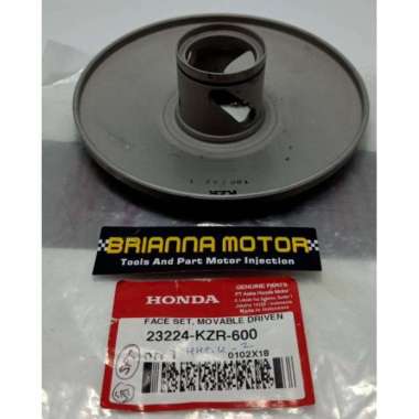 FACE SET MOVABLE DRIVEN PULLY BELAKANG VARIO 125 ORI HONDA 23224 KZR 600