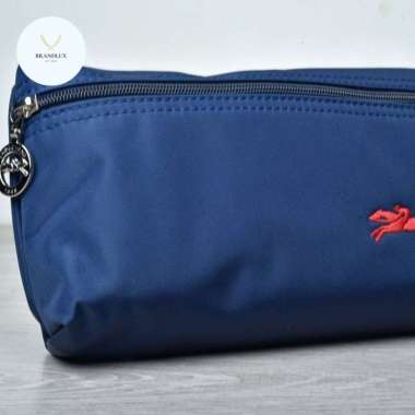 Longchamp Le Pliage Club Pouch Navy & Mystic Blue - 100% Authentic Navy