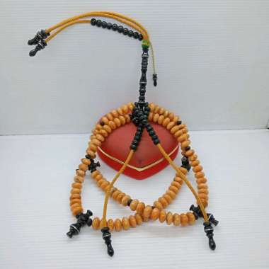 tasbih tijani marjan oren kombinasi yuser black h366