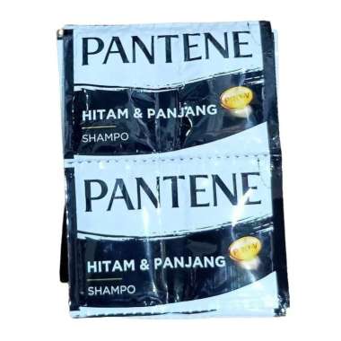 SHAMPOO PANTENE RENCENG ISI 12 HITAM