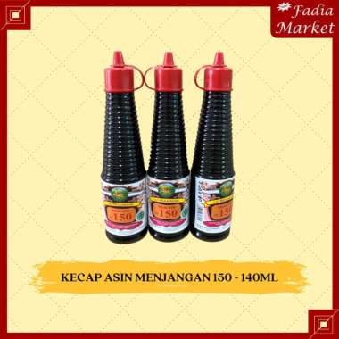 Kecap Asin Cap Menjangan 150 - 140ml