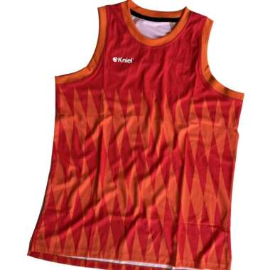Jersey Basket Premium Kniel - Rhombus Edition Orange - XXL