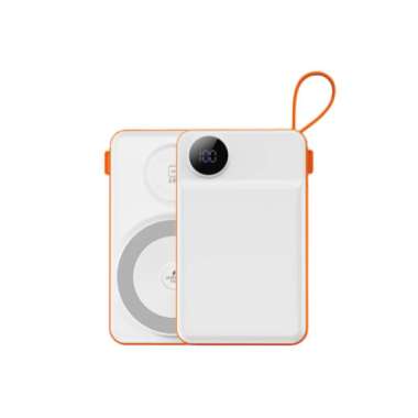 MagSafe Power Bank WiWU Core 10000mAh 15W Phone + 2.5W Watch/TWS Fast Wireless Charging - White Oran