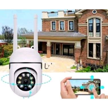 CCTV 2 Antena V380 Smart CCTV Camera 1080HD Dome PTZ Mini IP Camera infrared wireless CCTV saja