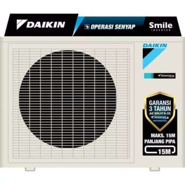 Sale Daikin Ftkc15Pv Ac Split 1/2 Pk Inverter Smile R32 Resmi