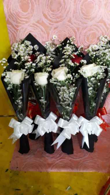 Buket bunga mawar satuan | bunga mawar asli | flower bouquet