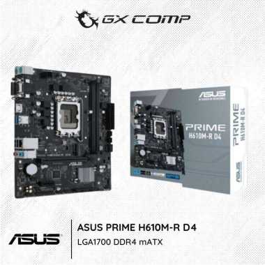 Asus Prime H610M-R D4 | Motherboard Intel H610 LGA1700 DDR4 mATX