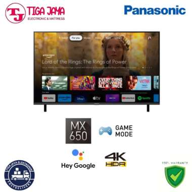 PANASONIC TH-75MX650G GOOGLE TV 75 INCH 4K UHD PANASONIC 75MX650G