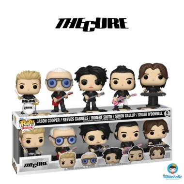 Funko POP! The Cure - Jason, Reeves, Robert, Simon & Roger 5 Pack