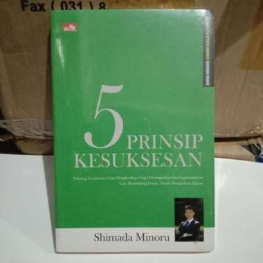 Lima Prinsip Kesuksesan - Shimada Minoru