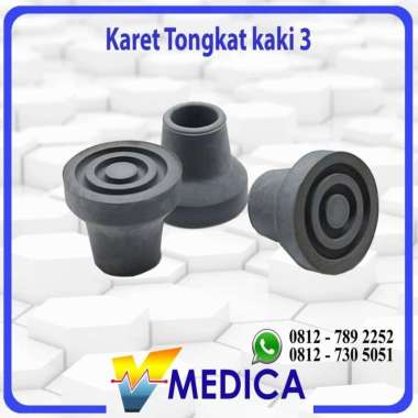 Karet Tongkat Kaki 3 dan 4 / Karet Tongkat Alat Bantu Jalan