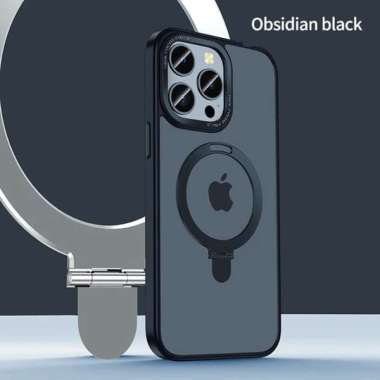 CASE IPHONE 13 PRO MAX CASE IPHONE 13 PRO RETRACKBLE RING IP 13 PRO MAX HITAM